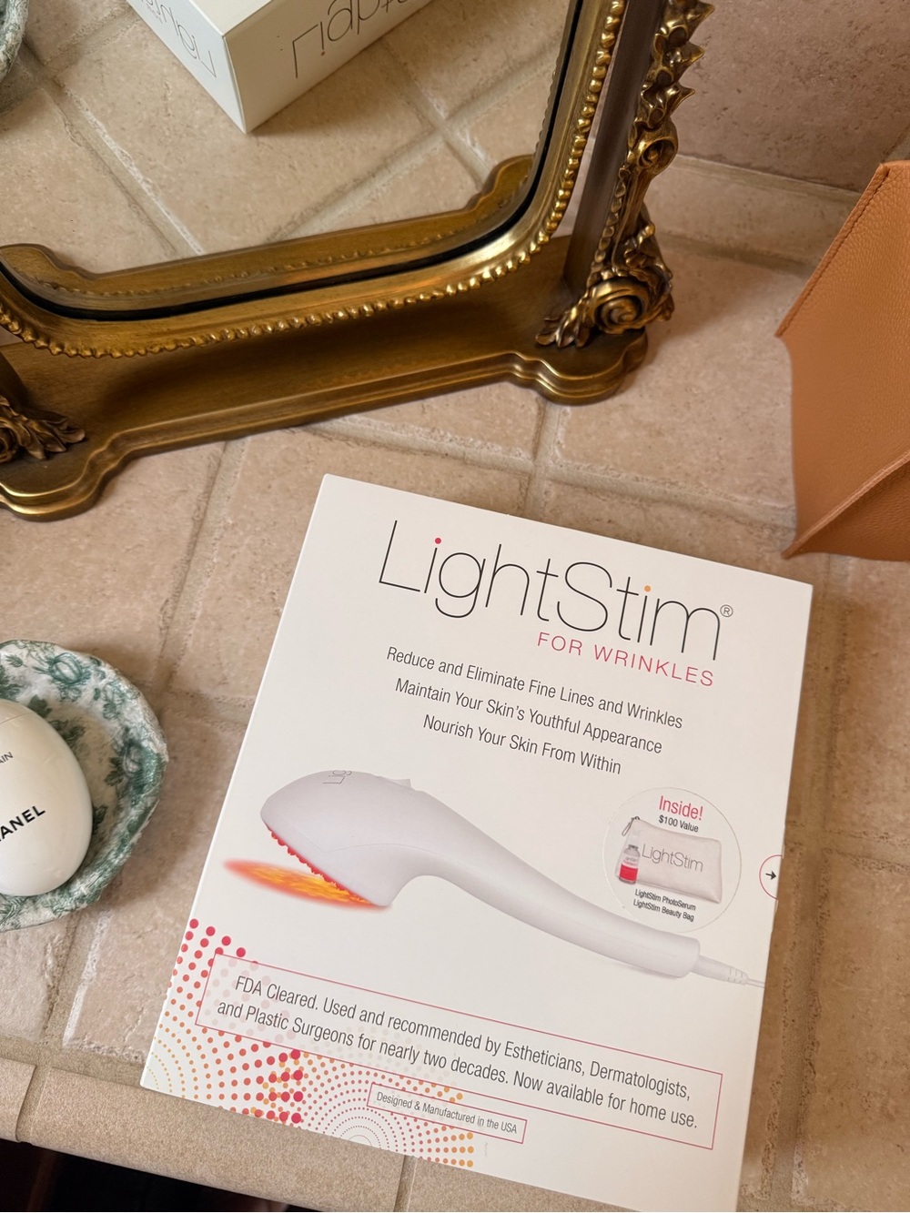 LightStim For Wrinkles LED Handheld Device - White